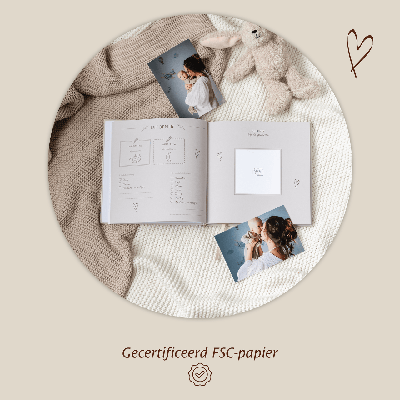Kraambezoekboek Sfeerfoto