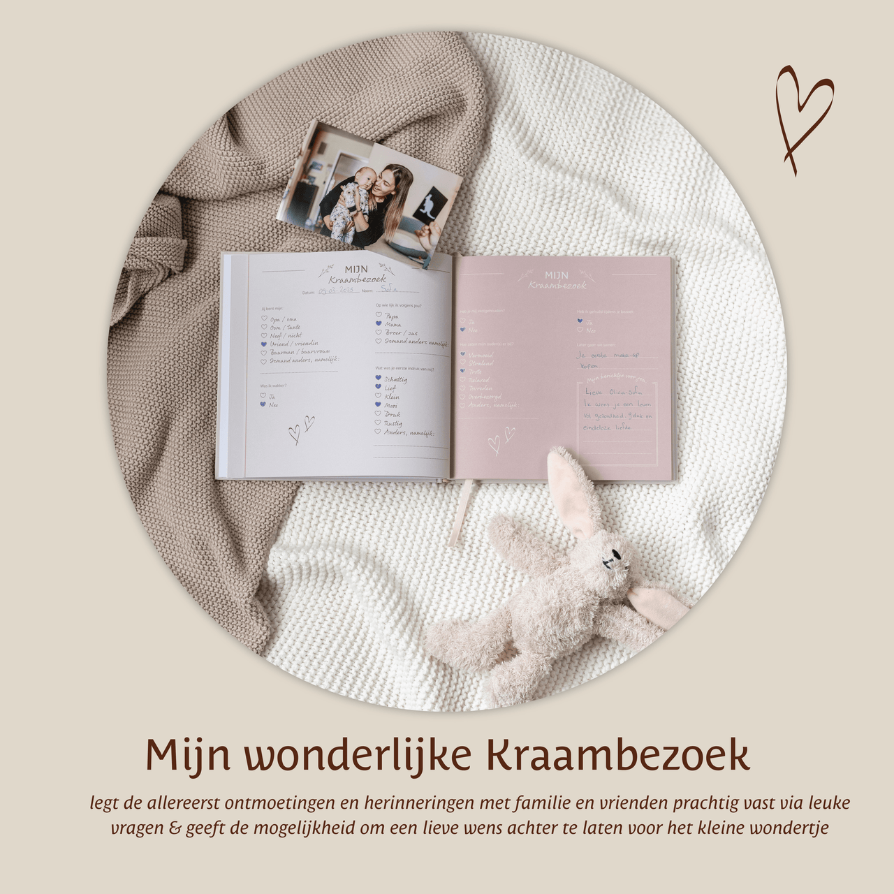 Kraambezoekboek Sfeerfoto