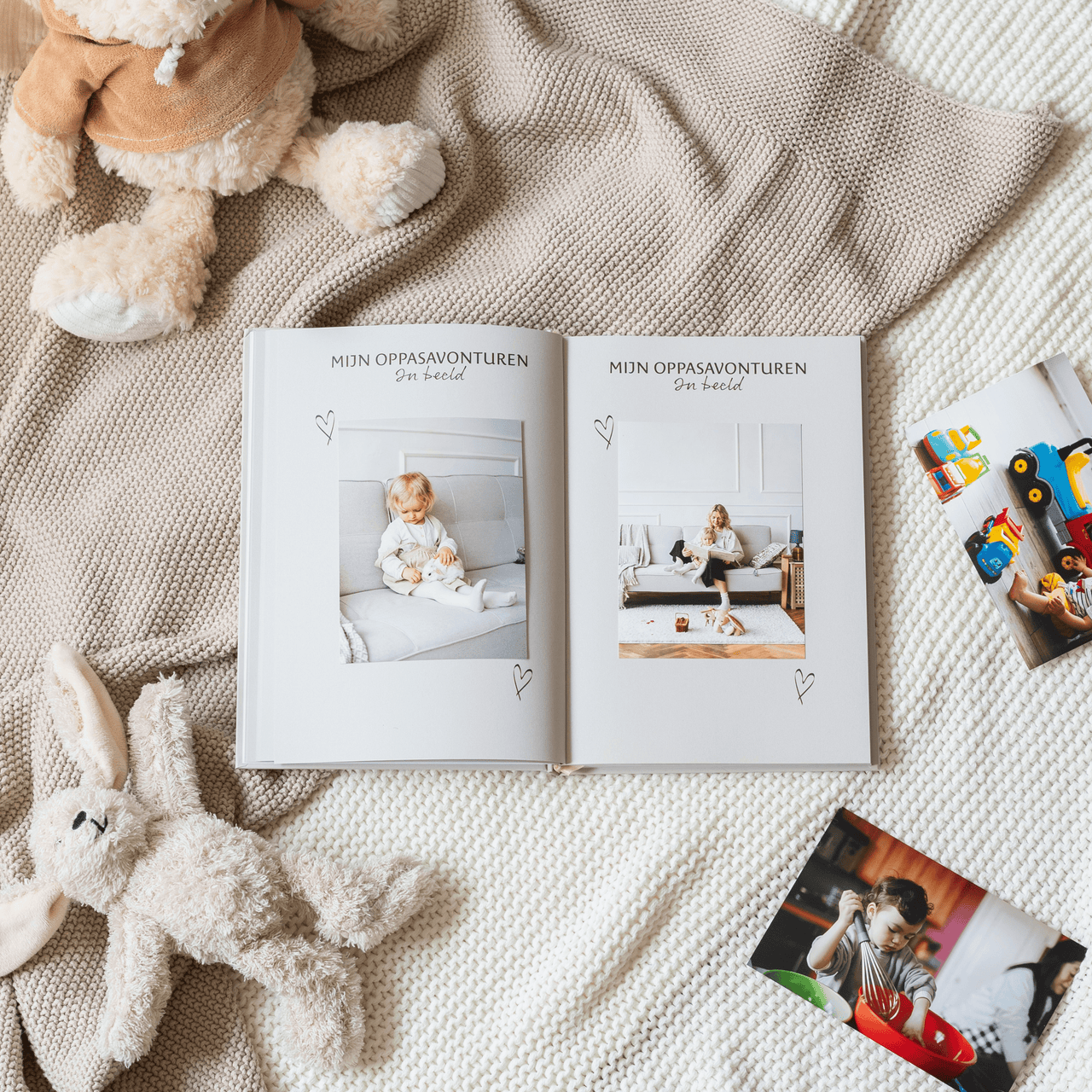 Voordeelset Kraamcadeau Sfeerfoto Oppasboek