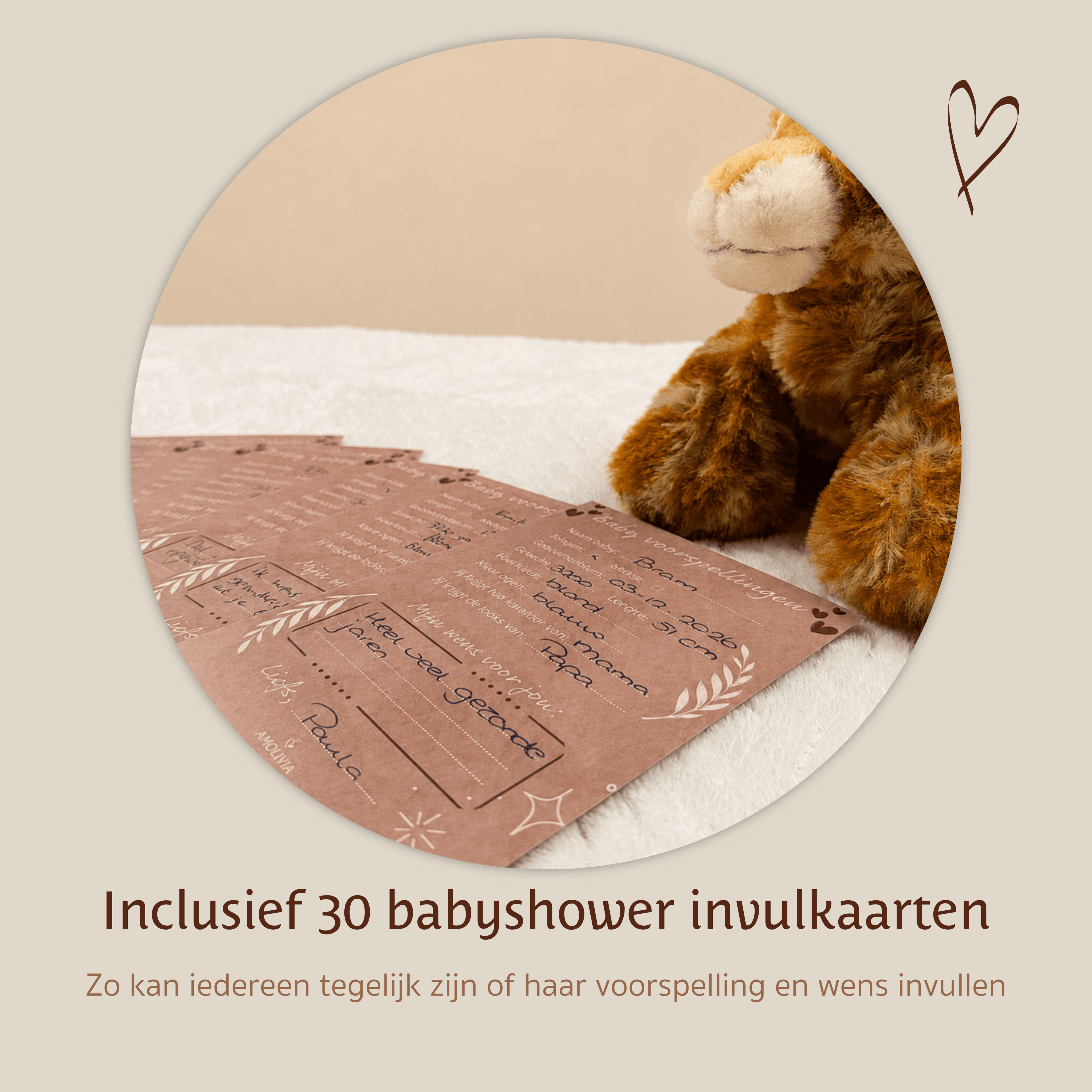 Babyshower Guest Book - My Unforgettable Babyshower