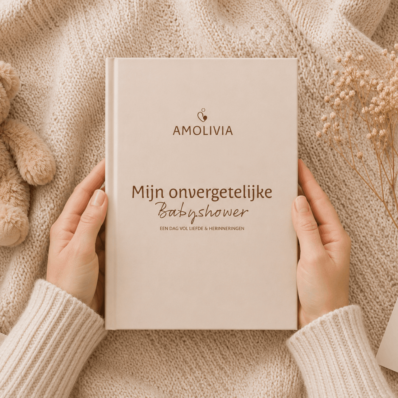 Babyshower invulboek - Mijn onvergetelijke Babyshower