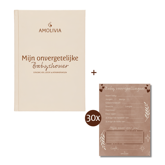 Babyshower Guest Book - My Unforgettable Babyshower