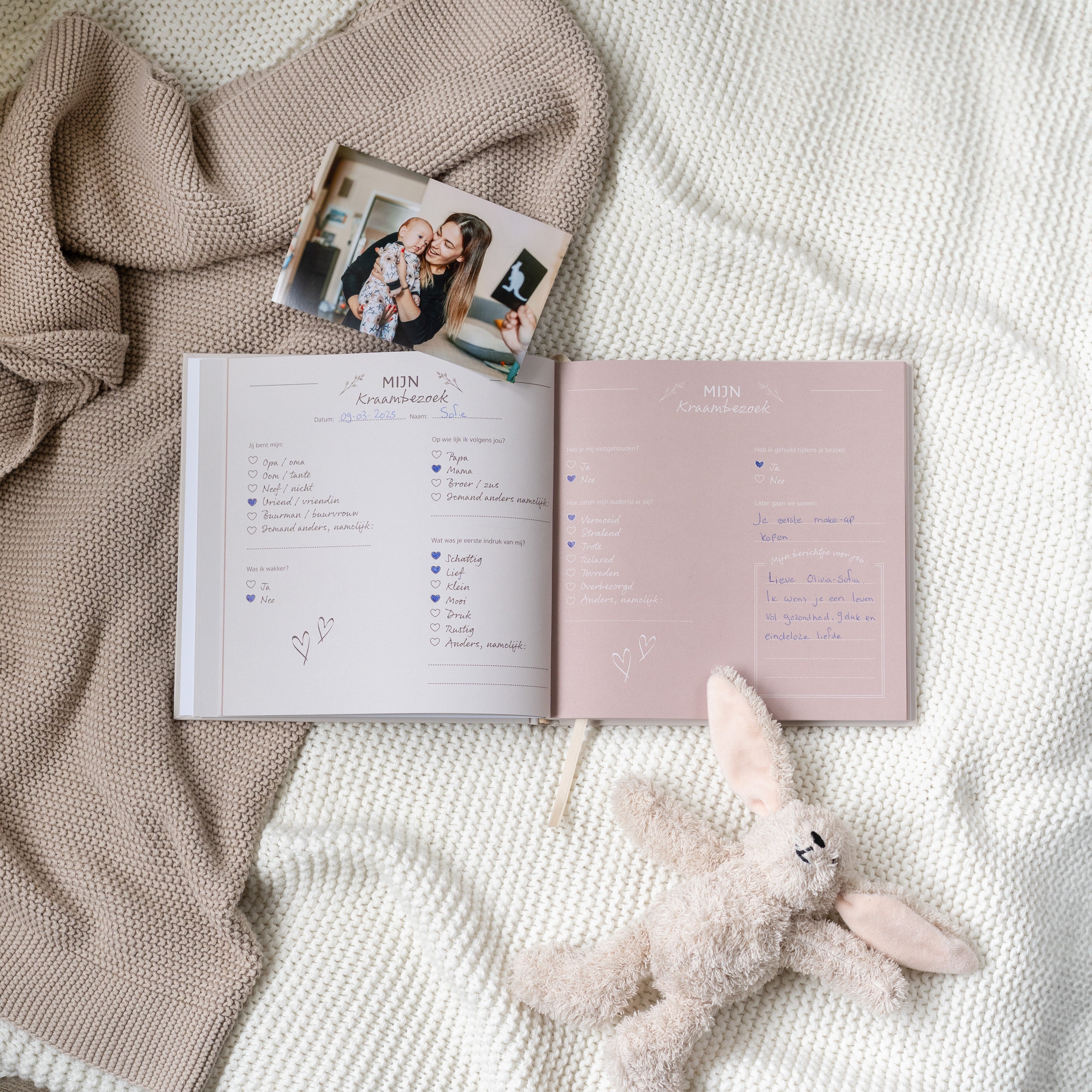 Maternity Guest Book - SALE
