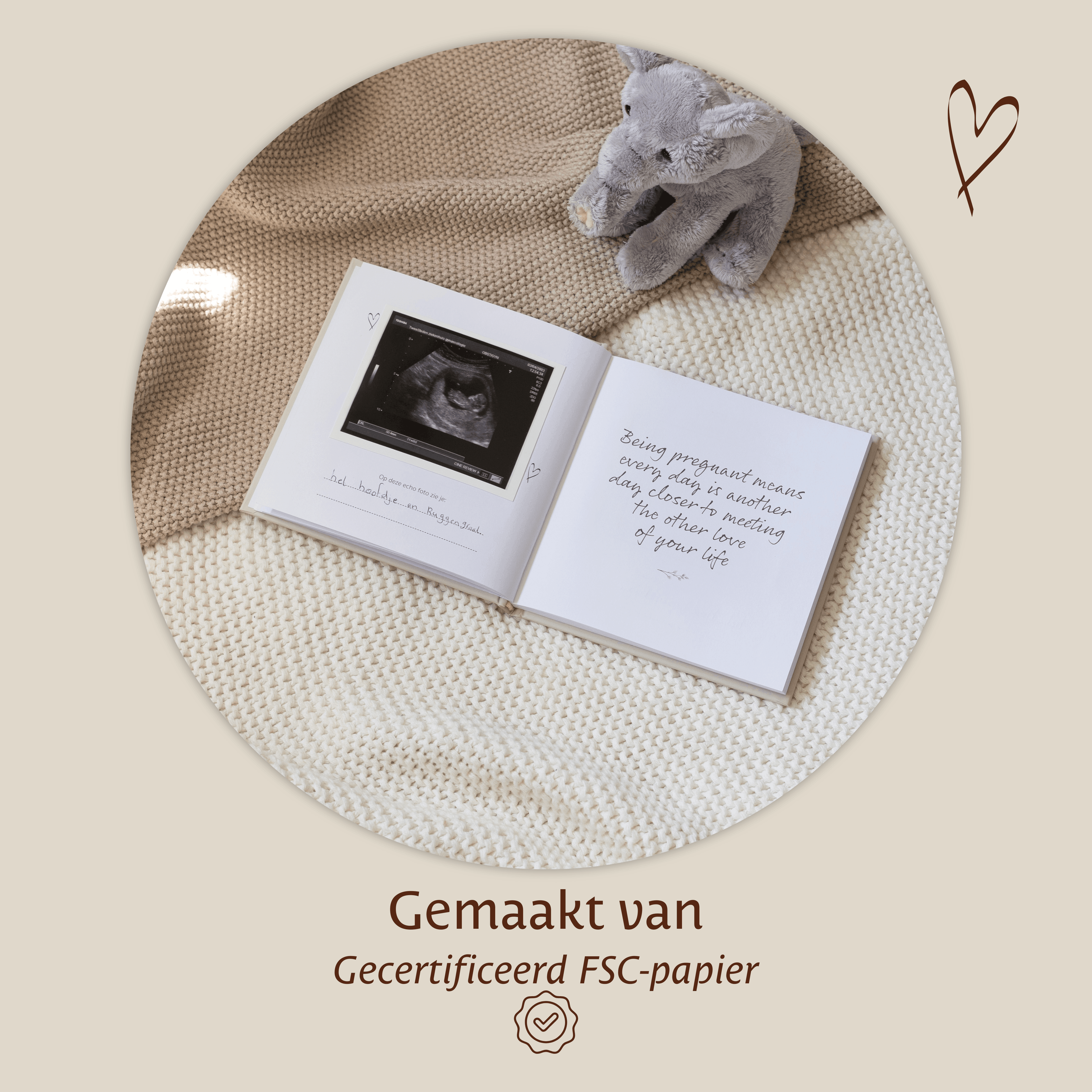 Sonogram Booklet - My Most Beautiful Sonograms