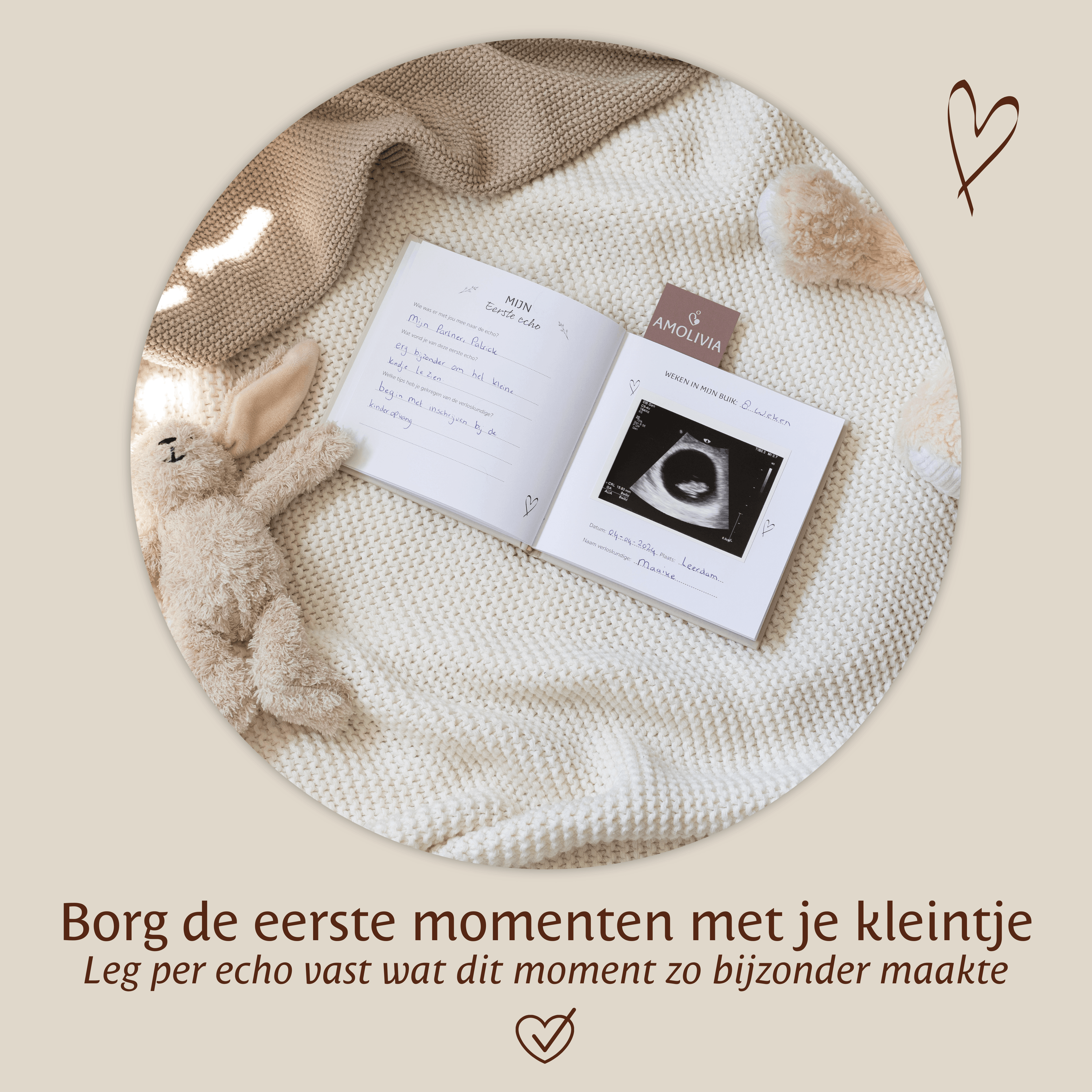 Sonogram Booklet - My Most Beautiful Sonograms