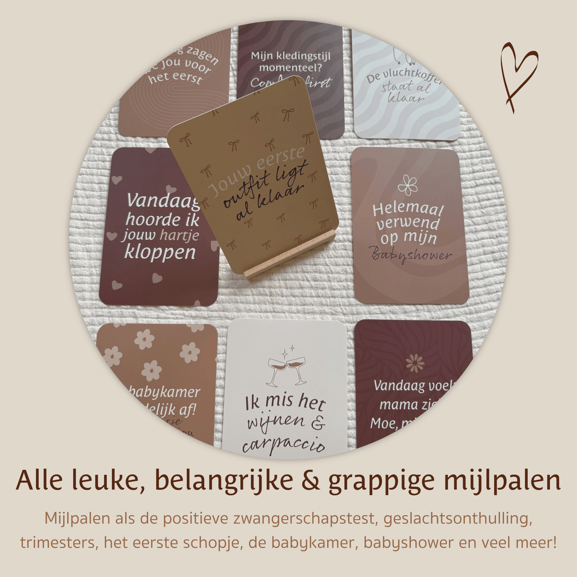 My Pregnancy Milestone Cards