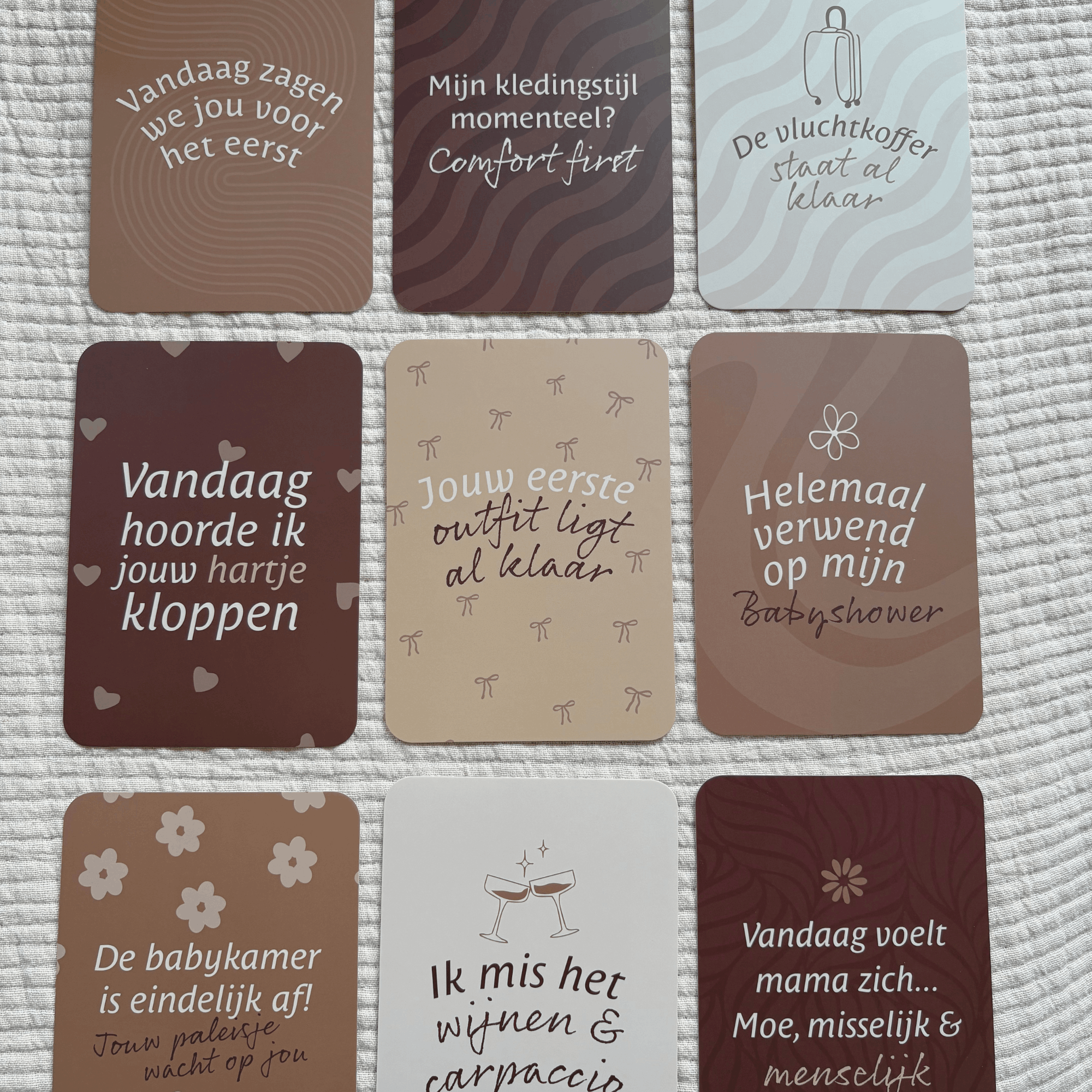 My Pregnancy Milestone Cards