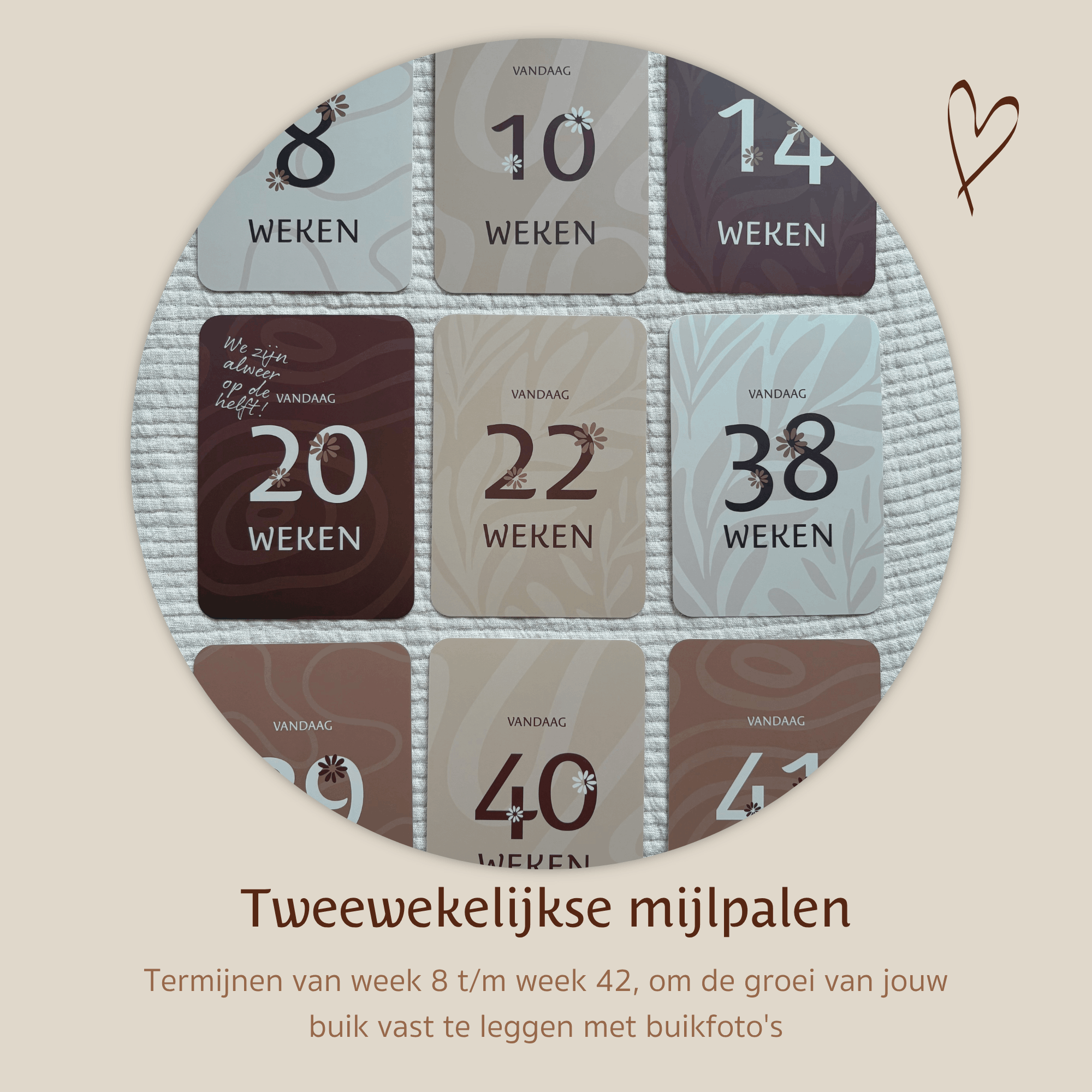 My Pregnancy Milestone Cards