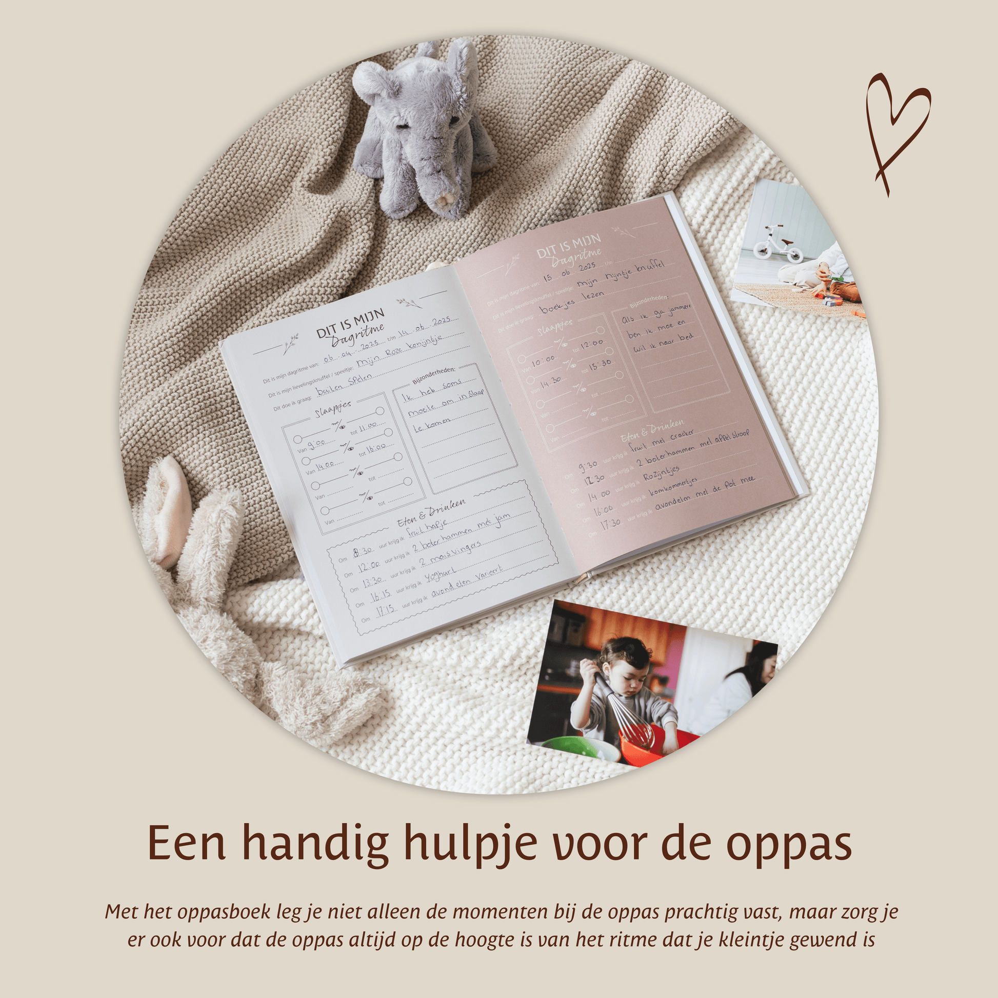 Voordeelset ALL Sfeerfoto Oppasboek