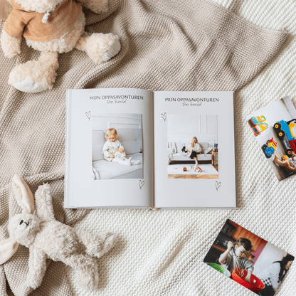 Voordeelset Kraamcadeau Sfeerfoto Oppasboek